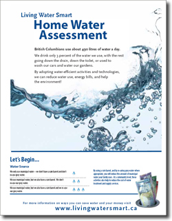 Water Smart Home Assessment [PDF 276KB]