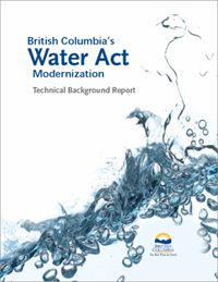 <em>Water Act Modernization</em> Technical Background Report